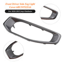 Embellecedor de luz antiniebla del lado del conductor delantero 6BU59TZZAA para Jeep Gladiator 2020-2023-5