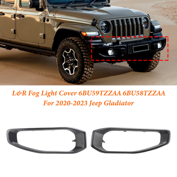 Pari-sumuvaloverhoilu 6BU59TZZAA 6BU58TZZAA Jeep Gladiatorille 2020-2023