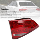 Left Inner Trunk LED Tail Light Lamp For Audi A4 2009-2012-3