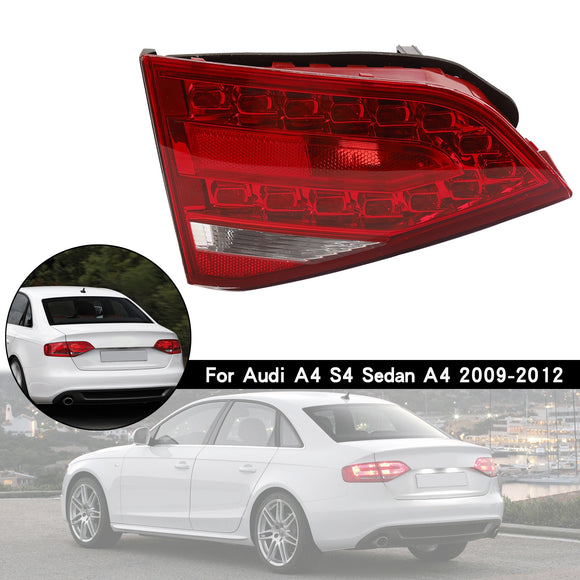 Left Inner Trunk LED Tail Light Lamp For Audi A4 2009-2012