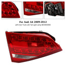 Left Inner Trunk LED Tail Light Lamp For Audi A4 2009-2012-7