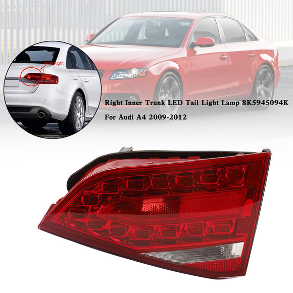 Takatilan oikeanpuoleinen LED-takavalolamppu Audi A4 2009-2012