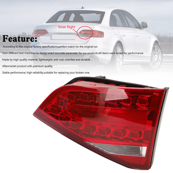 Takatilan oikeanpuoleinen LED-takavalolamppu Audi A4 2009-2012