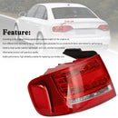 Feu arrière LED pour coffre extérieur gauche, pour Audi A4 2009 – 2012-3