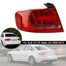 Feu arrière LED pour coffre extérieur gauche, pour Audi A4 2009 – 2012-5