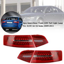4pcs Inner+Outer Trunk LED Tail Light Lamp For AUDI A6 C6 Sedan 2009-2011-3