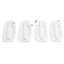 Juego de manijas de puerta exteriores pintadas de blanco, 4 Uds., para Silverado 1999-2007-6