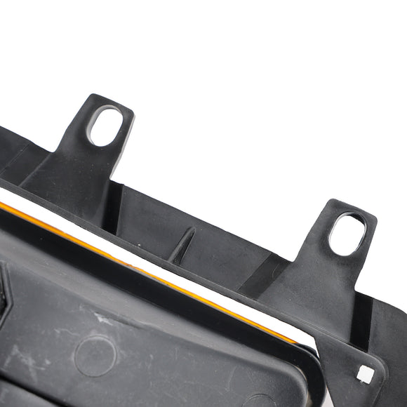Front Bumper Yellow Fog Lights Plastic Lens Kit For 85-93 BMW E30 3-Series Sedan