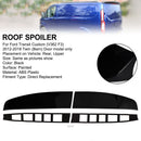 Gloss Black Rear Twin Barn Door Roof Spoiler Fit Ford Transit Custom 2012-2023-2