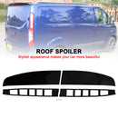 Gloss Black Rear Twin Barn Door Roof Spoiler Fit Ford Transit Custom 2012-2023-4