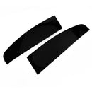 Gloss Black Rear Twin Barn Door Roof Spoiler Fit Ford Transit Custom 2012-2023-9