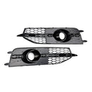 Audi A7 S-Line/S7 2012-2015 Zwart voorbumper mistlamprooster Honingraat onderste grillafdekking 4G8807681C9B9 4G8807682C9B9-9
