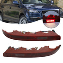 L+R Rear Bumper Reflector Reverse Tail Brake Light Fog Lamp For Audi Q7 4L 06-15-6