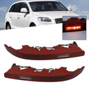 L+R Rear Bumper Reflector Reverse Tail Brake Light Fog Lamp For Audi Q7 4L 06-15-7