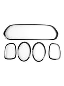 2014-2021 Mini F55 F56 F57 Cooper S/Cooper SD borde de parrilla negro + borde de faro + borde de luz trasera-9