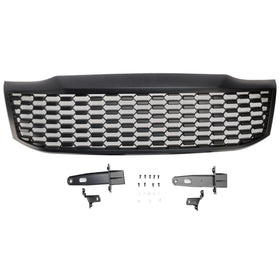 Toyota Hilux Vigo 2012 2013 2014 MK7 Honeycomb Grill Amortecedor superior Grade de substituição frontal preta