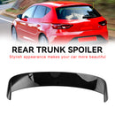 Glanzend zwarte kofferbak dakspoiler geschikt voor Seat Leon MK3 5F 2012-2020 5-deurs-2