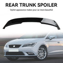 Glanzend zwarte kofferbak dakspoiler geschikt voor Seat Leon MK3 5F 2012-2020 5-deurs-5
