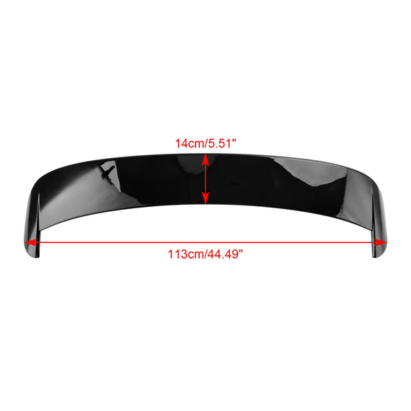 Glanzend zwarte kofferbak dakspoiler geschikt voor Seat Leon MK3 5F 2012-2020 5-deurs