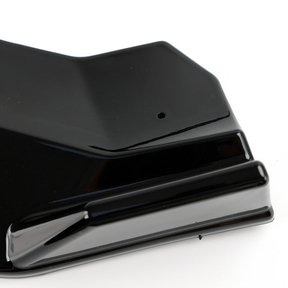 Glanzend zwarte voorspoiler Lip Performance geschikt voor Seat Leon 5F 2012-2020