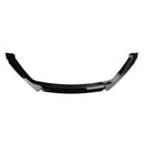 Glanzend zwarte voorspoiler Lip Performance geschikt voor Seat Leon 5F 2012-2020-1