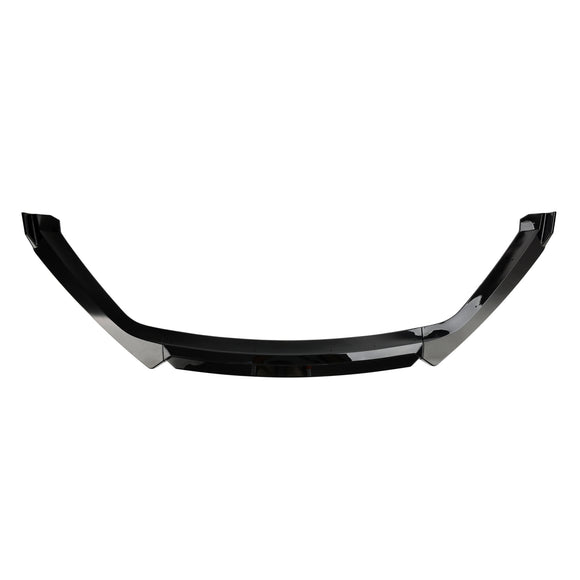 Glanzend zwarte voorspoiler Lip Performance geschikt voor Seat Leon 5F 2012-2020