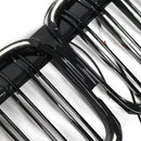 Dubbele lamel glanzend zwart voorgrille geschikt voor BMW 7-serie G11 G12 2019-2022-9