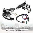 Corvette C3 1968-1982 Electric Headlight Conversion Kit 914015 Upgrade-3