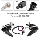 Corvette C3 1968-1982 Electric Headlight Conversion Kit 914015 Upgrade-4