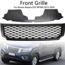 2015-2020 Nissan Navara NP300 D23 Front Grill Air Intake Radiator Bumper Black Grille-4