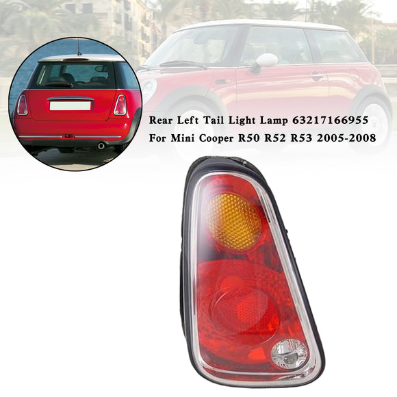 Lámpara de luz trasera izquierda 63217166955 para Mini Cooper R50 R52 R53 2005-2008