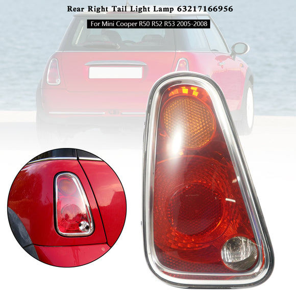 Lámpara de luz trasera izquierda 63217166955 para Mini Cooper R50 R52 R53 2005-2008