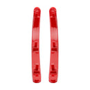 L+R Paar Heckstoßstangenreflektor mit roter Linse, kein Licht, für VW Touareg 7L 2002–2010-11