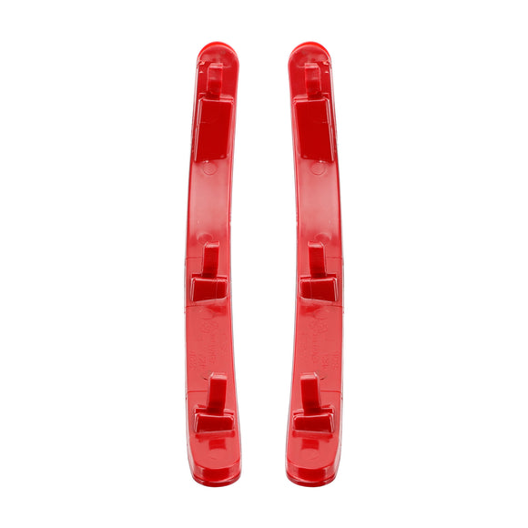 L+R Paar Heckstoßstangenreflektor mit roter Linse, kein Licht, für VW Touareg 7L 2002–2010