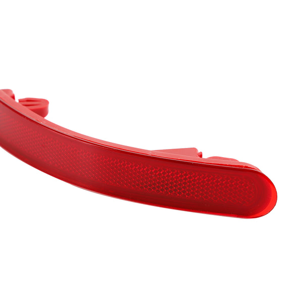 L+R Paar Heckstoßstangenreflektor mit roter Linse, kein Licht, für VW Touareg 7L 2002–2010