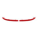L+R Paar Heckstoßstangenreflektor mit roter Linse, kein Licht, für VW Touareg 7L 2002–2010-14