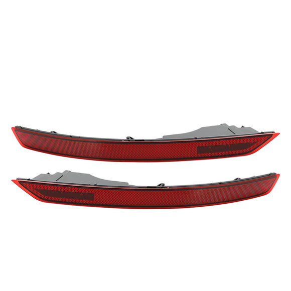 Bakre Vänster+Höger Stötfångarreflektorlampa 4M8945701 702 För Audi Q8 RSQ8 SQ8 19-2022