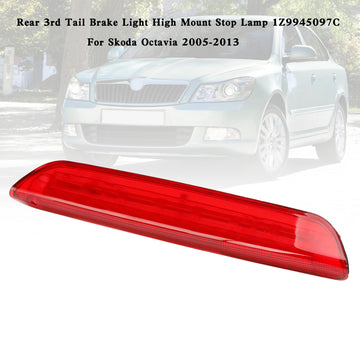 Rear 3rd Tail Brake Light High Mount Stop Lamp 1Z9945097C For Skoda Octavia 2005-2013