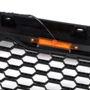 Black Front Honeycomb Bumper Grille Grill Fit Ford F150 2018-2020 Raptor Style-17