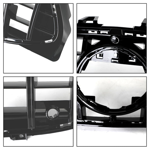 2019-2023 Mercedes Benz CLA-Class W118 C118 CLA180/200/220/250 Front Bumper Grill Gloss Black GTR Style Grill