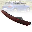 Reflector lateral inferior izquierdo del parachoques trasero 7P6945701K para Volkswagen Touareg 14-2018-4