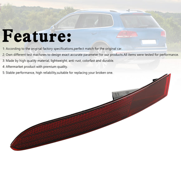 Reflector lateral inferior izquierdo del parachoques trasero 7P6945701K para Volkswagen Touareg 14-2018