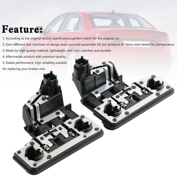 L + R Achter Binnenste Gloeilamp Houder 8K5945257B 58B Voor Audi A4 B8 Saloon 2008-2011