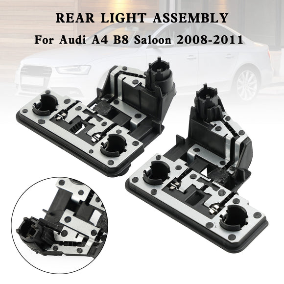 L + R Achter Binnenste Gloeilamp Houder 8K5945257B 58B Voor Audi A4 B8 Saloon 2008-2011