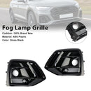 Audi Q5 S Line/SQ5 2021-2025 Zwart mistlamprooster grillafdekking-4