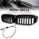 BMW 2023-2024 Série 3 G20 G21 320i/330i/M340i/318i/320d Calandre avant en maille noire brillante-5