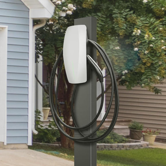 Pedestal Mounted EV Charging Station EV Charger Stand For Tesla And Other EV Charging Station