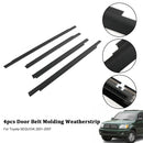 Toyota Sequoia 2001-2007 4pcs bande de moulage de ceinture de porte 75710-0C010 75720-0C010-4