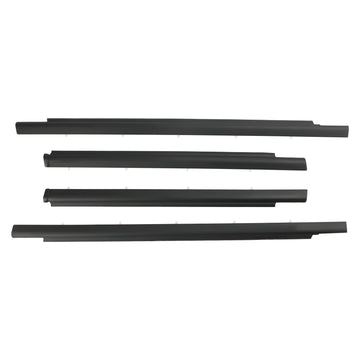 Toyota Sequoia 2001-2007 4pcs Door Belt Molding Weatherstrip 75710-0C010 75720-0C010