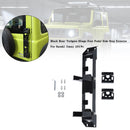 Black Rear Tailgate Hinge Foot Pedal Side Step Exterior For Suzuki Jimny 2019-2026-2